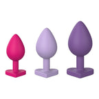 Dreamtoys Love Signal Triple Heart Set multicolor analprodukt