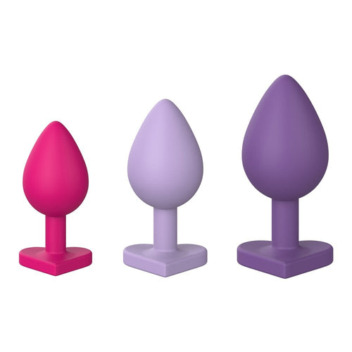 Dreamtoys Love Signal Triple Heart Set multicolor analprodukt