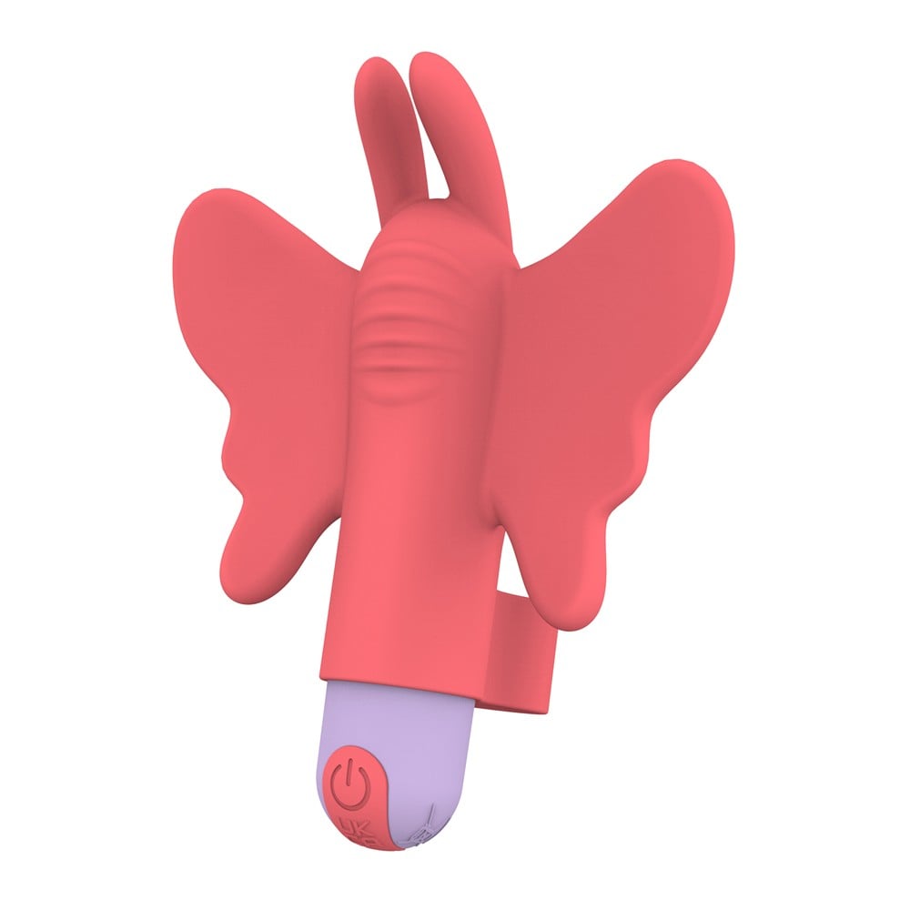 Dreamtoys Love Signal Butterfly Buzz orange vibrator
