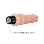 Lovetoy Real softee vibrator hudfärgad 20 cm