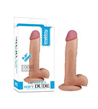 Lovetoy Ultra soft dude dildo med sugpropp