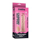 Lovetoy Realistisk dildo med sugpropp hudfärgad