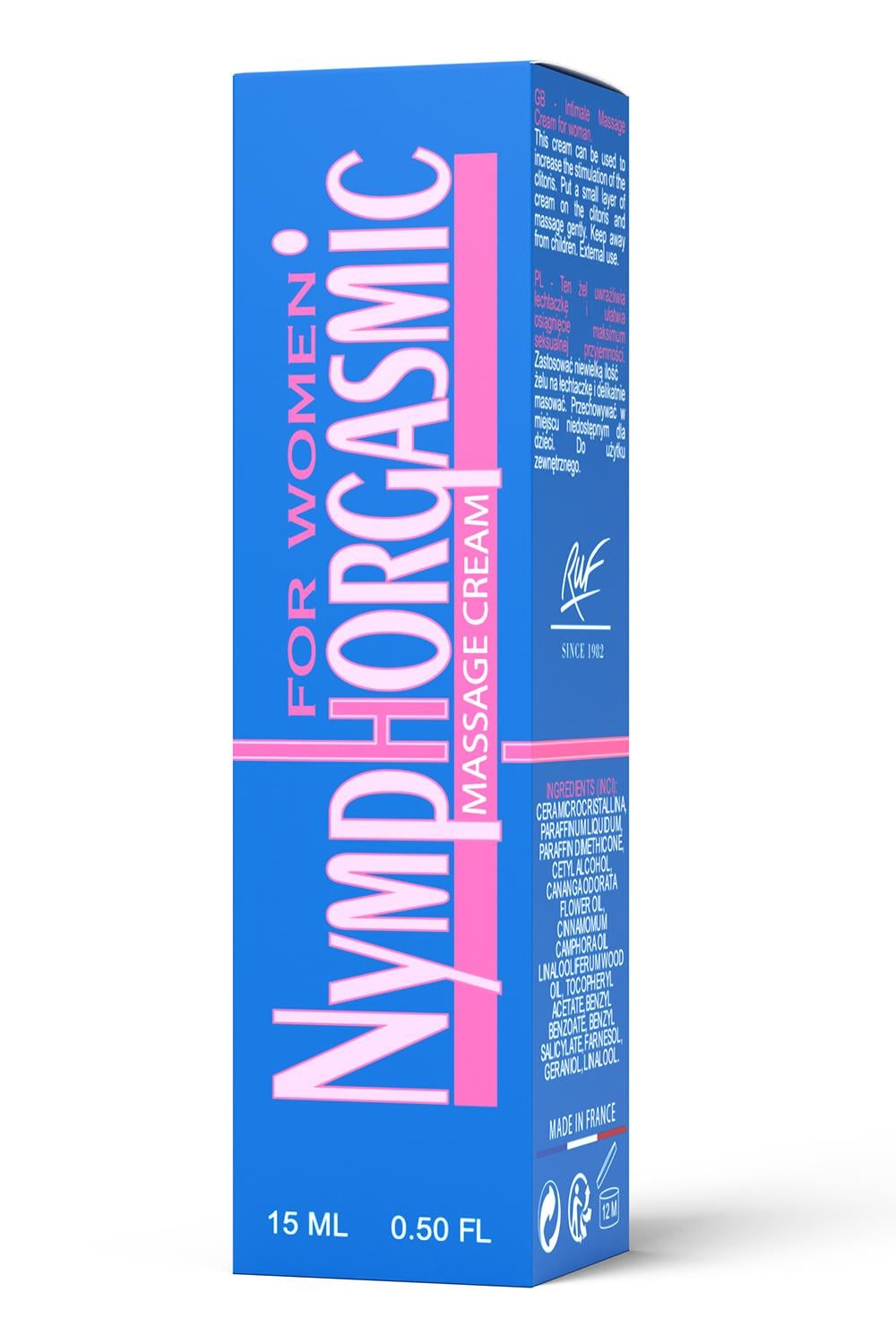 Nymphorgasmic Cream 15 Ml massageprodukt