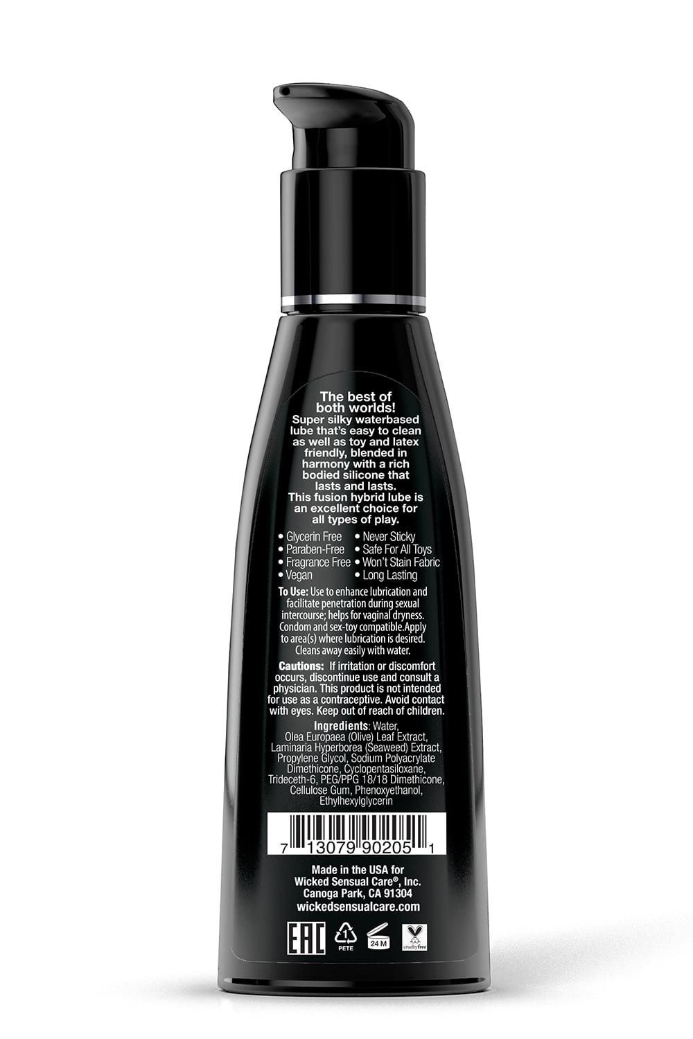 Wicked Sensual Care Wicked Hybrid Lubricant 120ml glidmedel