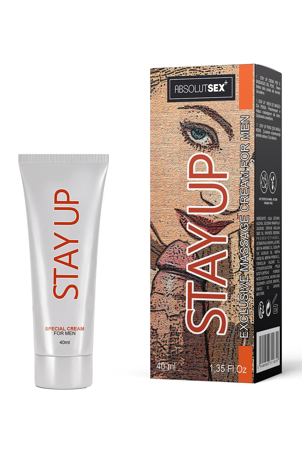 Fördröjande gel för män 40 ml