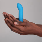Rabbit-vibrator i silikon Bul – G-punkt och klitorisstimulering (Ljusblå)