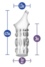 Performance Studded Sleeve Ring Clear rengöring