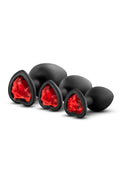 Luxe Bling Plugs Training Kit Red Gems glidmedel