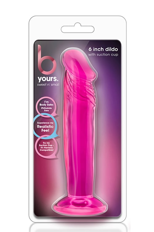 B Yours Sweet N Small 6 Inch Dildo Pink rengöring