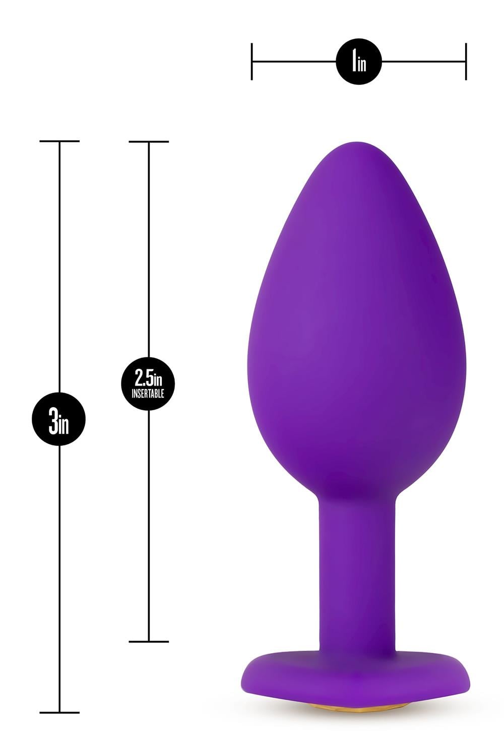 Temptasia Bling Plug Small Purple glidmedel