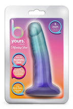 B Yours Morning Dew 5 Inch Dildo Sapphire glidmedel
