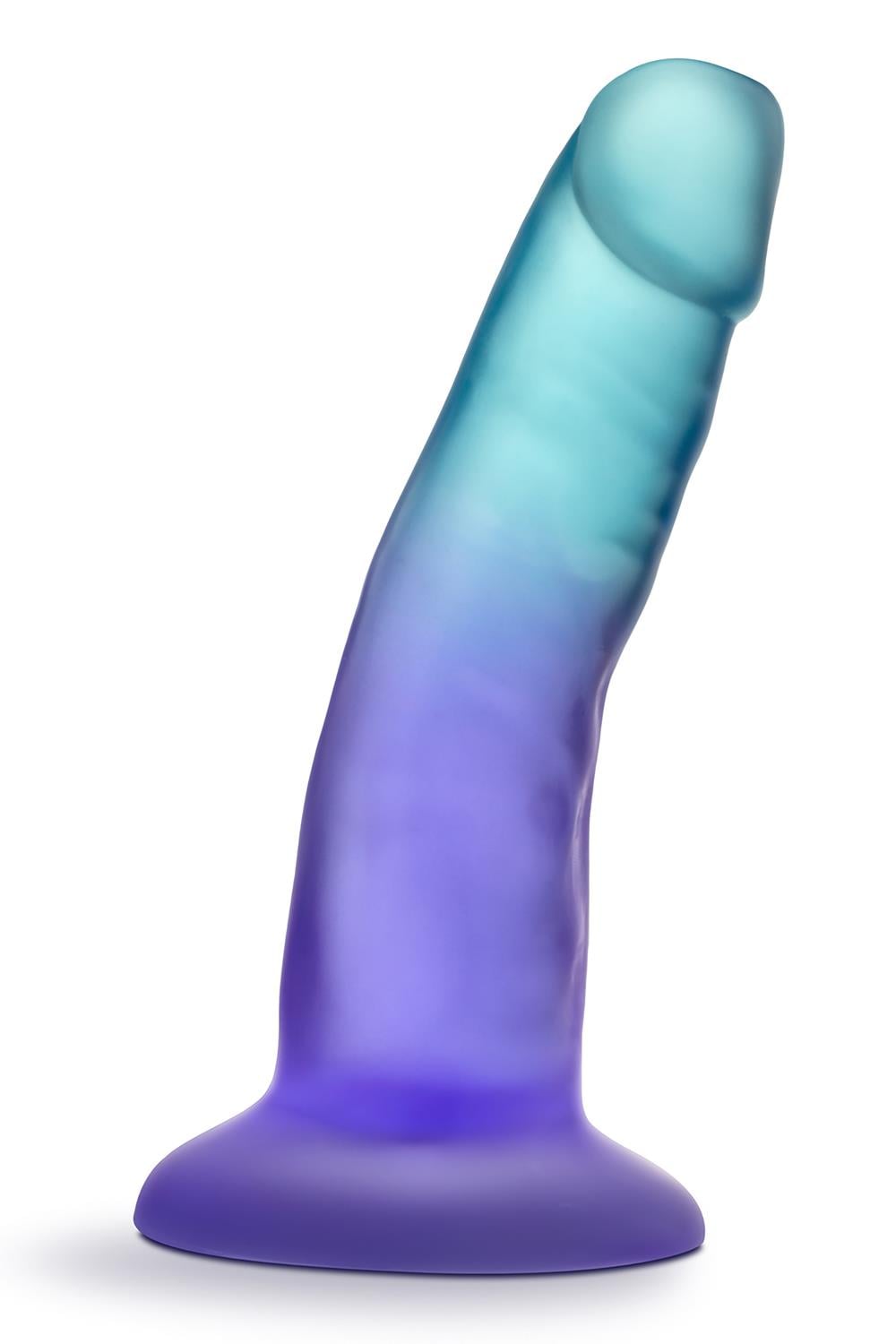 B Yours Morning Dew 5 Inch Dildo Sapphire glidmedel