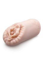 Masturbator med stimulerande kulor i TPE beige