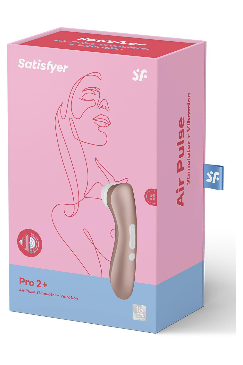Satisfyer PRO 2+ Generation 2 guld