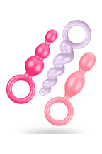 Satisfyer Booty Call Plugs Set Of 3 multicolor
