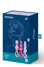 Satisfyer Booty Call Plugs Set Of 3 multicolor