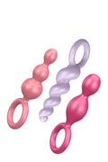 Satisfyer Booty Call Plugs Set Of 3 multicolor analprodukt