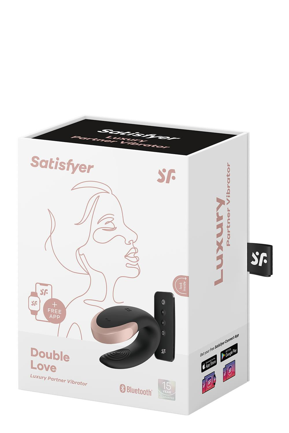 Satisfyer Double Love Connect APP svart