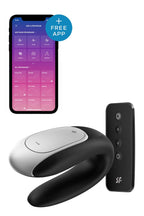 Satisfyer Double Fun Connect APP svart parvibrator