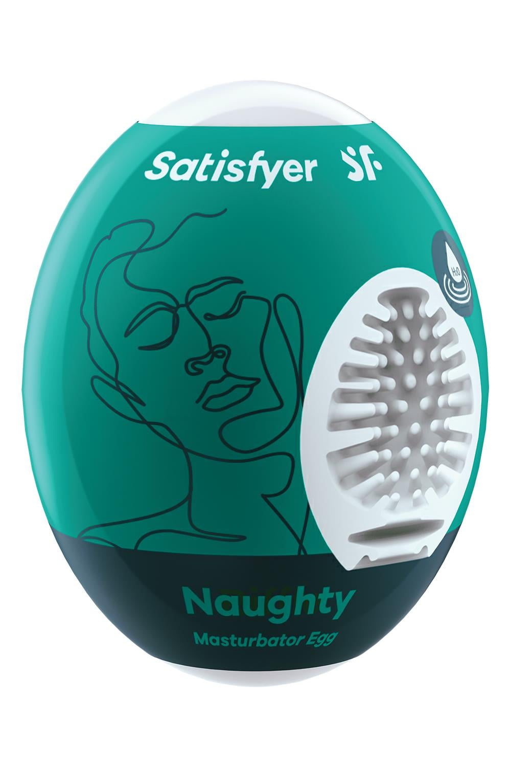 Satisfyer Masturbator Egg Naughty vit