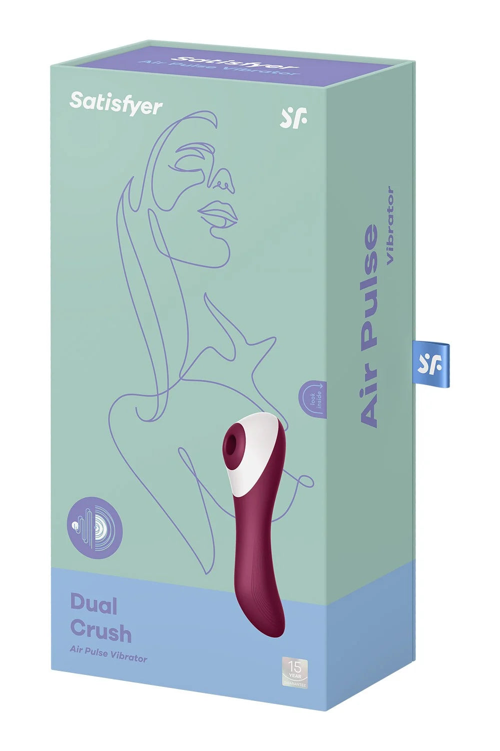 Satisfyer Dual Crush röd