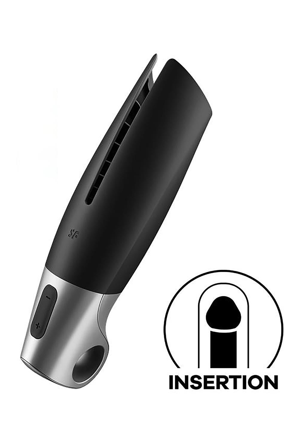 Satisfyer Power Masturbator Connect APP svart