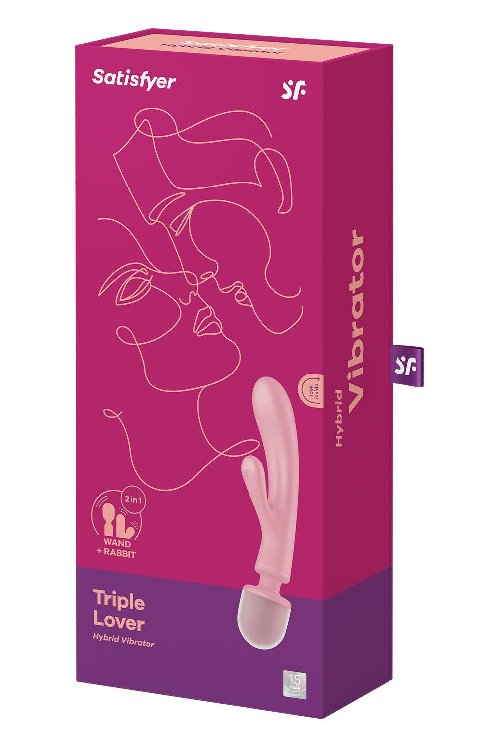 Satisfyer Triple Lover rosa