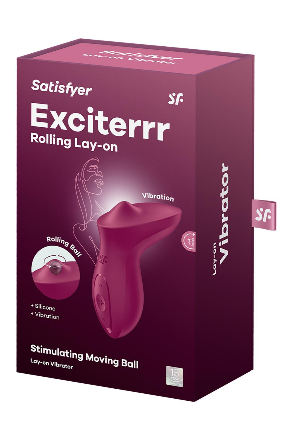 Satisfyer Exciterrr Berry röd