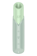 Satisfyer Naughty Kiss grön lufttrycksvibrator