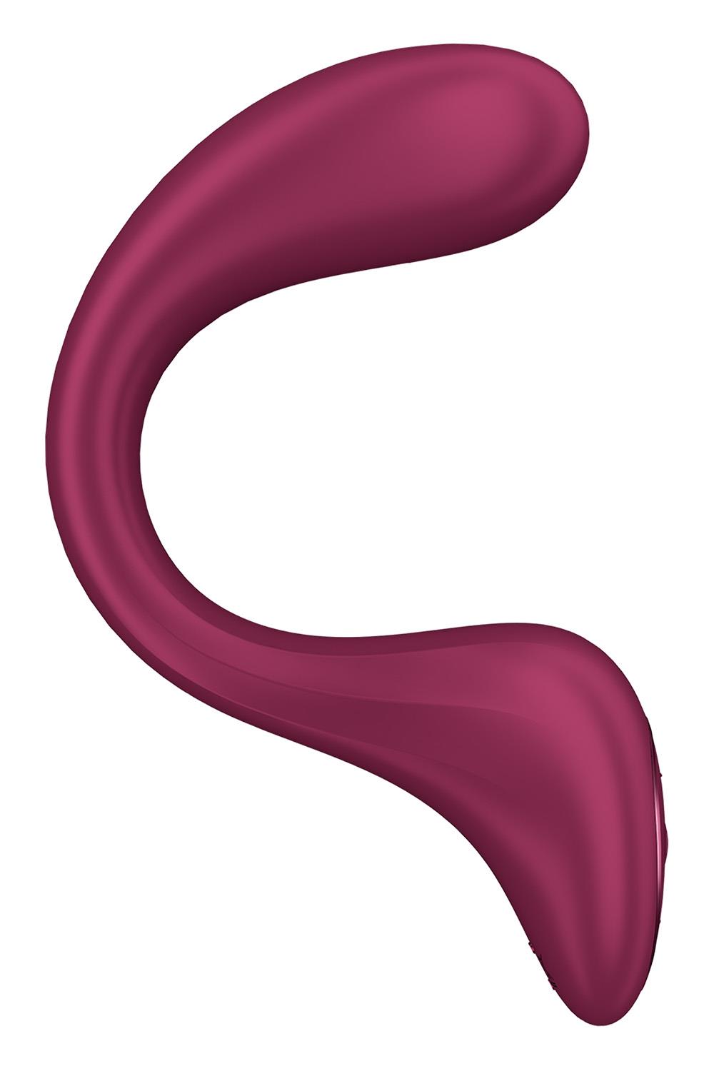 Satisfyer G For Goddess 2 Wine röd