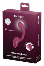 Satisfyer G For Goddess 2 Wine röd