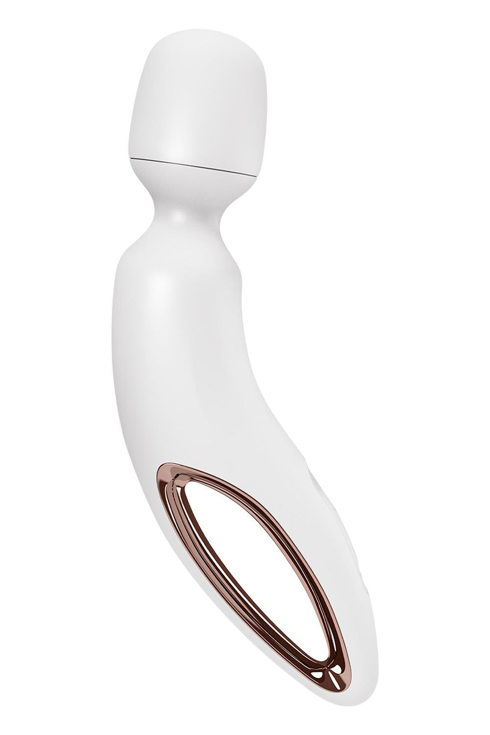 Satisfyer Wand-erland White Rosegold vit