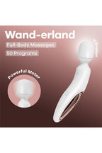 Satisfyer Wand-erland White Rosegold vit