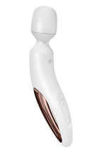 Satisfyer Wand-erland White Rosegold vit wandvibrator