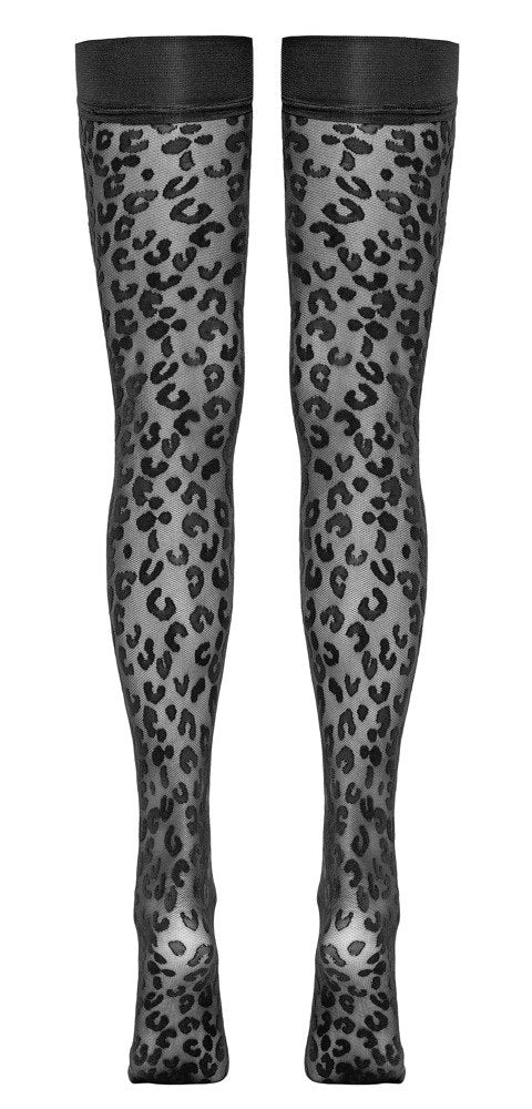 stay up strumpor i leopardmonster cottelli legwear
