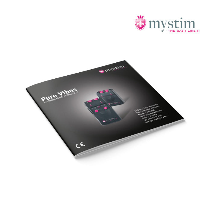 Mystim Pure Vibes analog E-Stim Powerbox med två kanaler