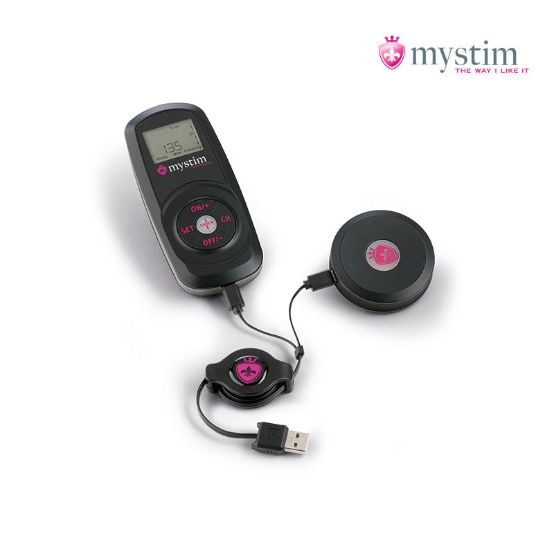 Mystim Cluster Buster trådlös E-Stim Powerbox med fjärrkontroll