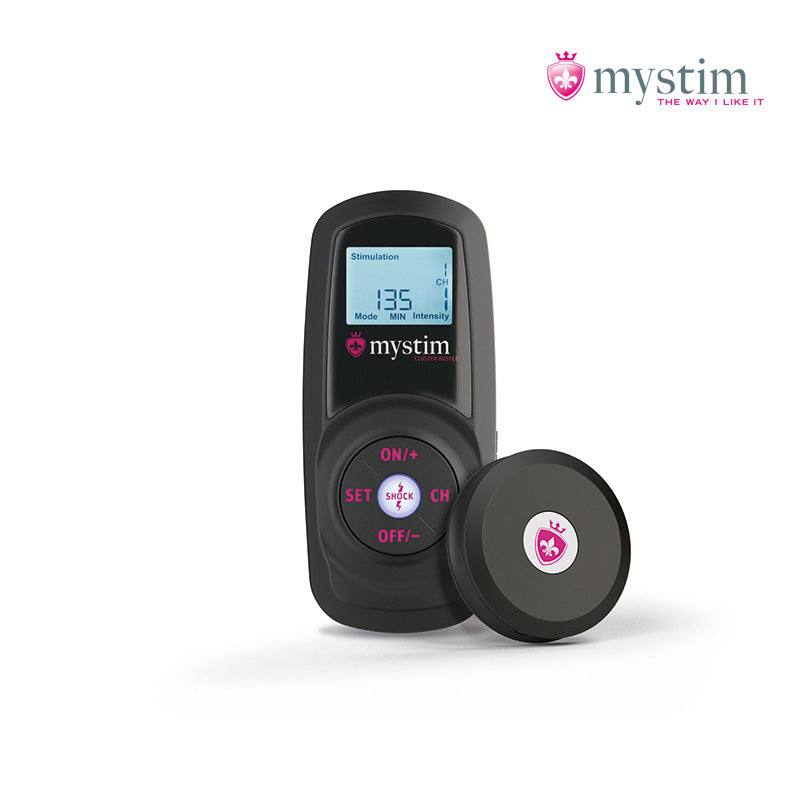 Mystim Cluster Buster trådlös E-Stim Powerbox med fjärrkontroll