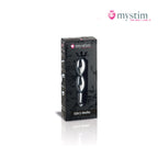 Mystim O(h!)-thello bipolär E-Stim-dildo i aluminium 14 cm