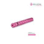 Mystim Bal(l)zac bipolär E-Stim-dildo i aluminium 25 cm