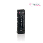 Mystim Bal(l)zac bipolär E-Stim-dildo i aluminium 25 cm