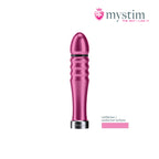 Mystim Funky Fella bipolär E-Stim-dildo i aluminium 13 cm