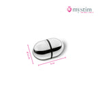 Mystim Egg-cellent Egon E-Stim-kärleksägg i medicinsk aluminium