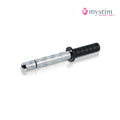 Mystim Mighty Merlin bipolär E-Stim-dildo i aluminium 25 cm