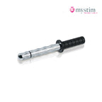 Mystim Mighty Merlin bipolär E-Stim-dildo i aluminium 25 cm