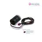 Mystim Mighty Merlin bipolär E-Stim-dildo i aluminium 25 cm