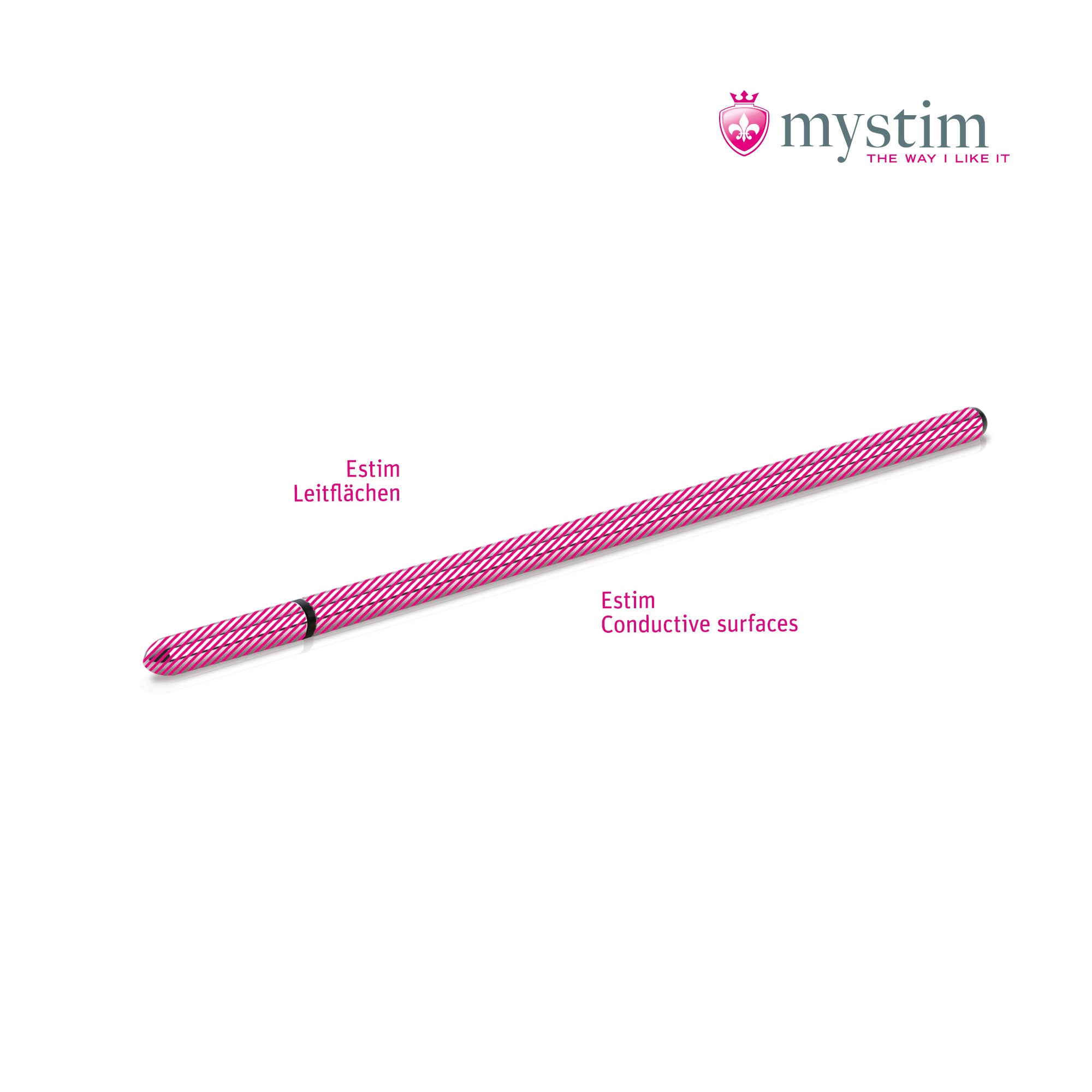 Mystim Tunn Finn – Premium elektrisk stimulering Vibrator för elekt...