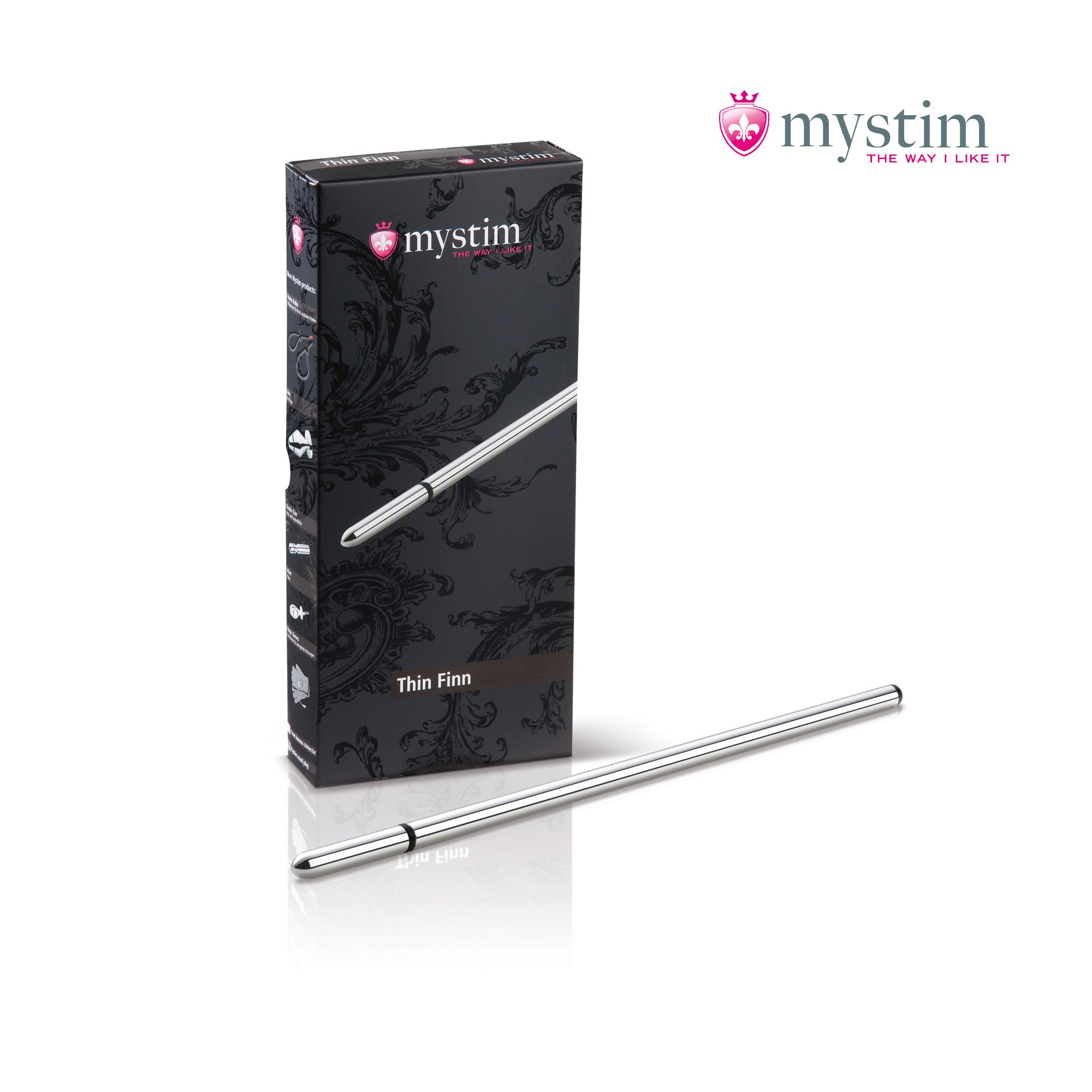 Mystim Tunn Finn – Premium elektrisk stimulering Vibrator för elekt...