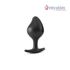 Mystim Rocking Vibes E-Stim-buttplugg med vibration och fjärrkontroll