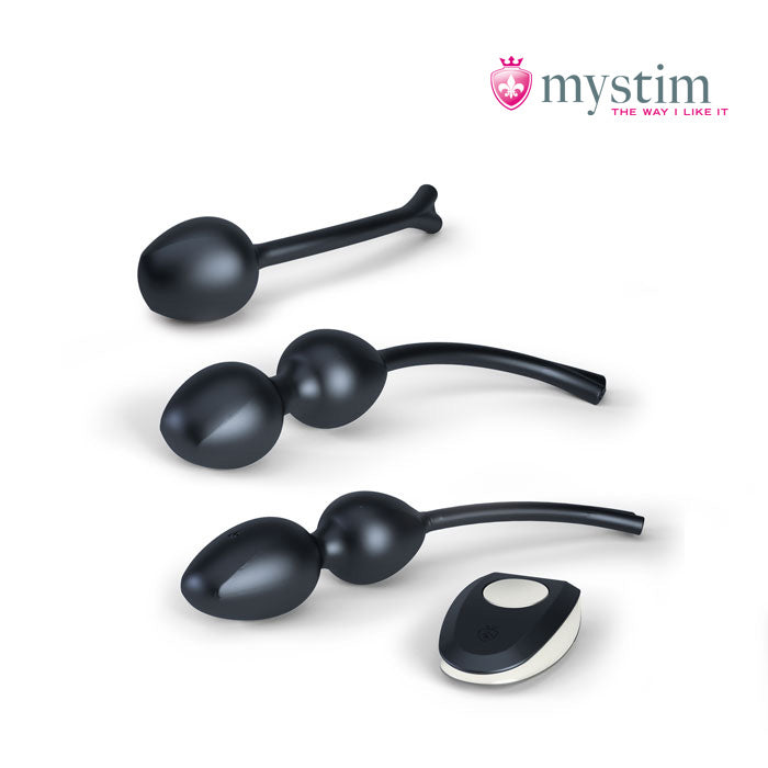 Mystim Unplain Jane E-Stim-geishakulor i medicinskt silikon